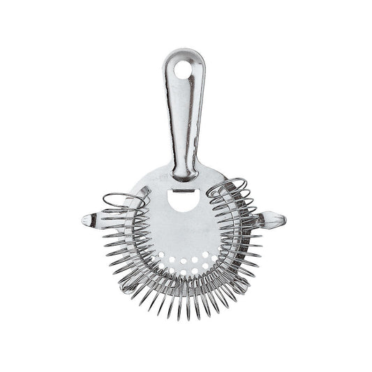 Lockhart Stainless Steel Silver Four Prong Cocktail Strainer