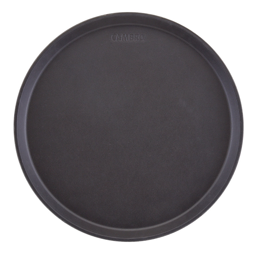 Cambro Camtread® Black Round Tray 28cm