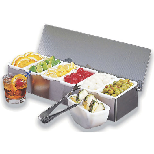 Lockhart Garnish Dispenser 6 Compartments