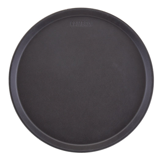 Cambro Camtread® Black Round Tray 35.5cm