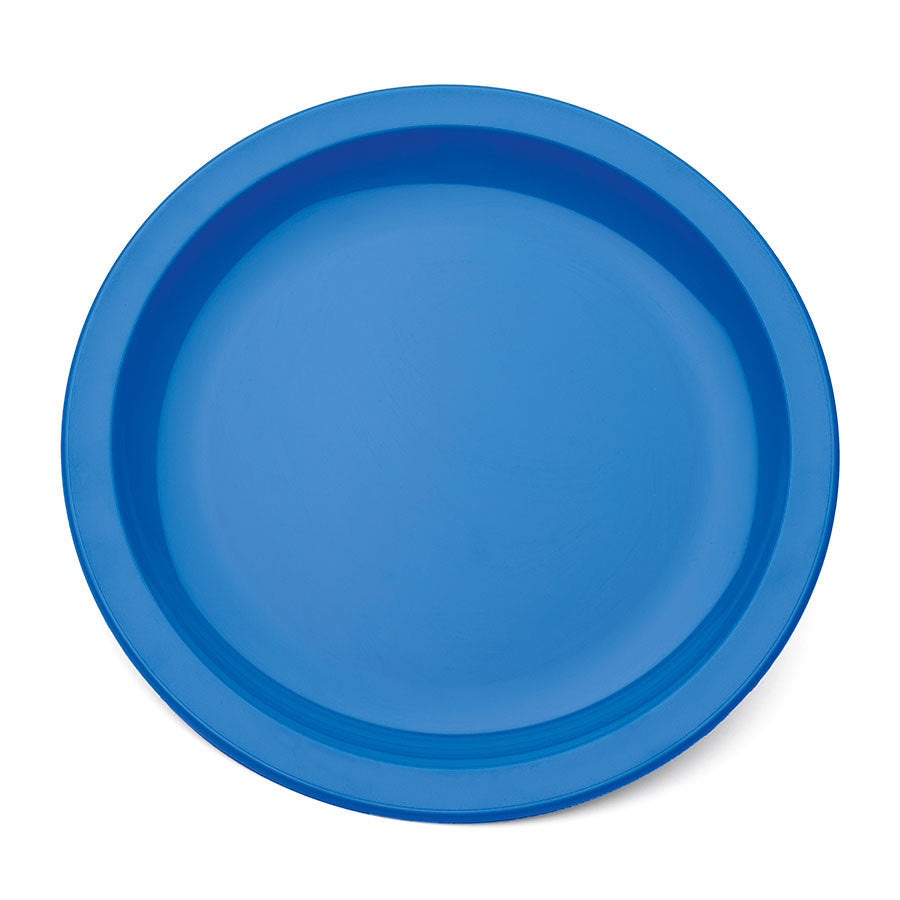 Harfield Polycarbonate Blue Round Narrow Rim Plate 17cm Pack of 10