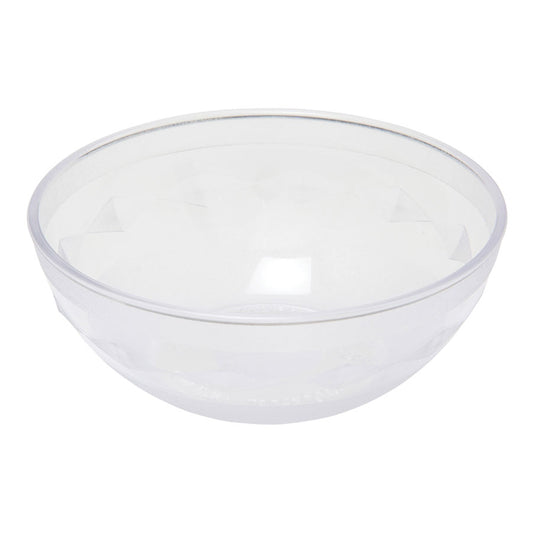 Harfield Polycarbonate Clear Round Bowl 10cm 225ml 8oz Pack of 10