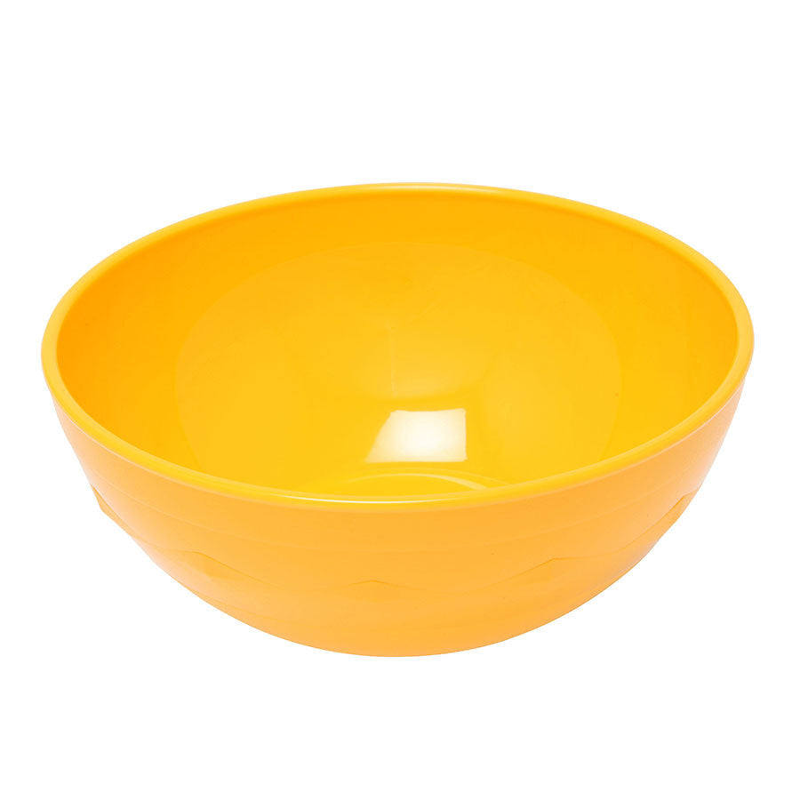 Harfield Polycarbonate Yellow Round Bowl 10cm 225ml 8oz Pack of 10