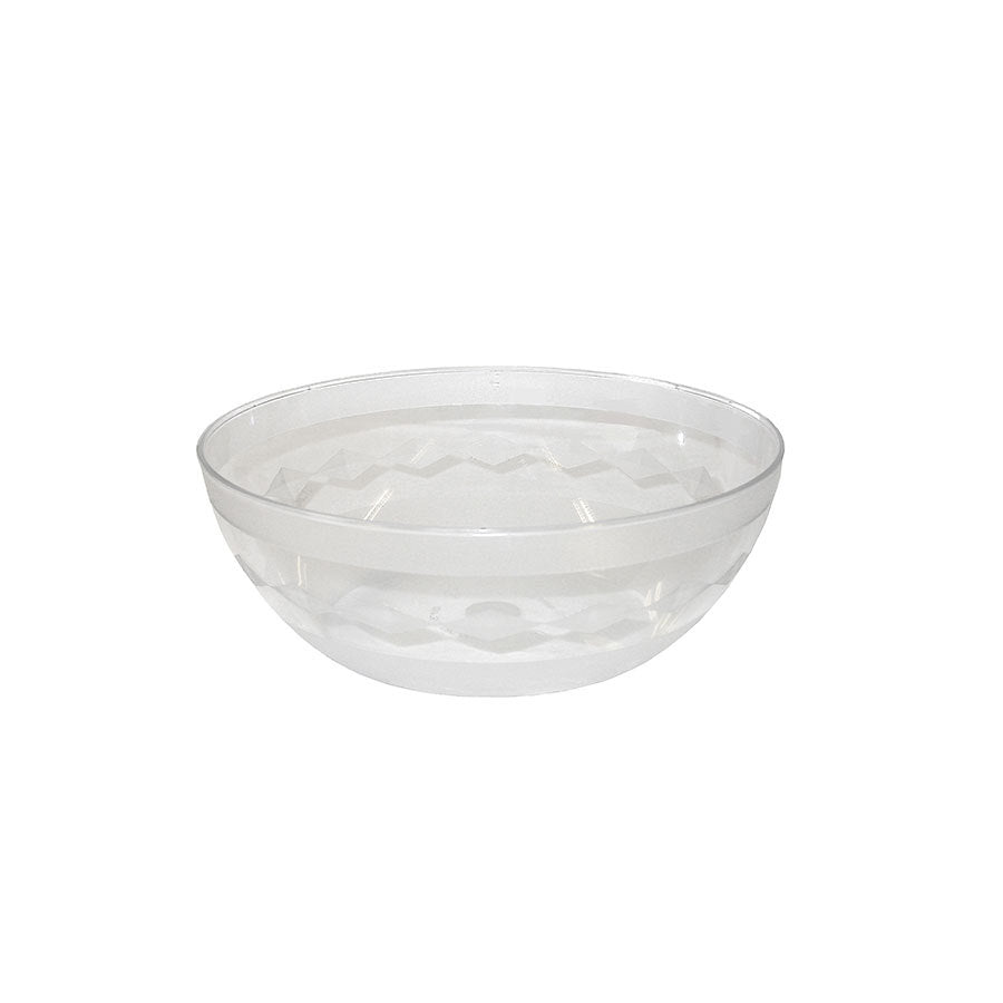 Harfield Polycarbonate Clear Round Bowl 12cm 350ml 12oz Pack of 10