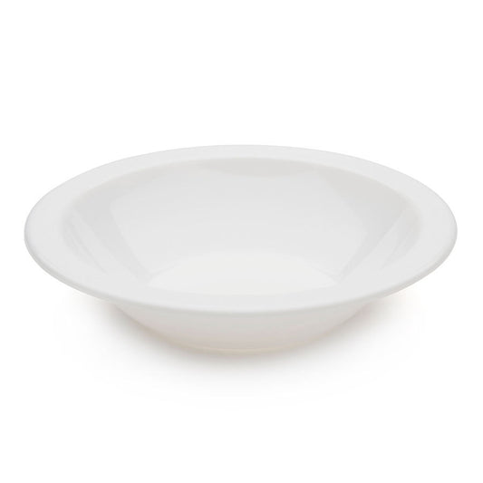 Harfield Polycarbonate White Round Narrow Rim Bowl 17.3cm 400ml 14oz