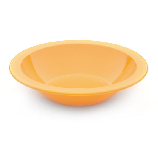 Harfield Polycarbonate Yellow Round Narrow Rim Bowl 17.3cm 400ml 14oz