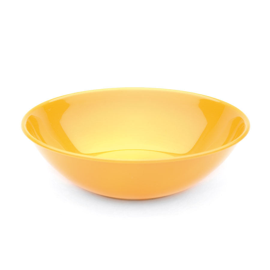 Harfield Polycarbonate Yellow Round Cereal Bowl 15cm 400ml Pack of 10