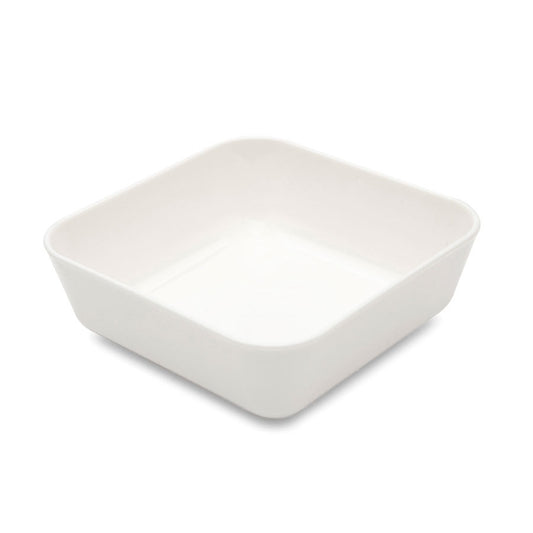 Harfield Polycarbonate White Square Sweet Dish 10x3.5cm Pack of 10