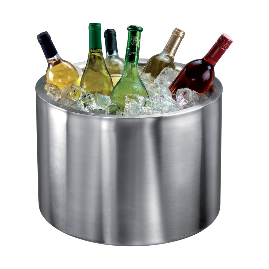 Elia Extra Large Wine Cooler 18/10 Stainless Steel 25Litre