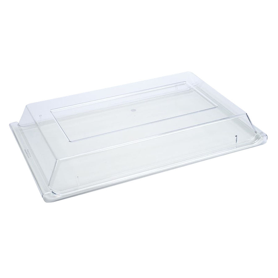 Churchill Alchemy Buffet Polycarbonate Clear Rectangular Tray Cover 53x32.5cm Pack of 2