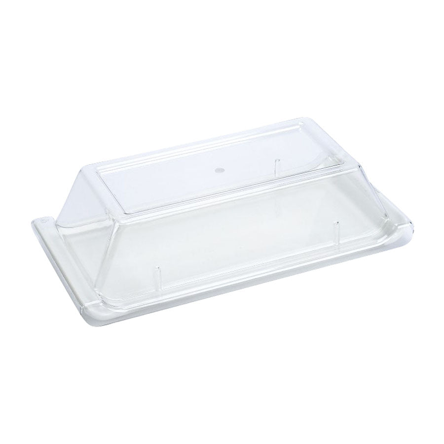 Churchill Alchemy Buffet Polycarbonate Clear Rectangular Tray Cover 30x14.5cm Pack of 6