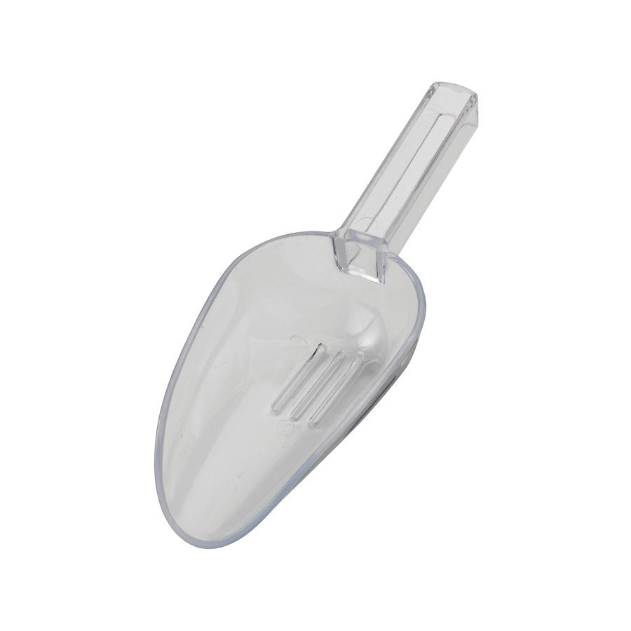 Lockhart Clear Plastic Drainer Ice Scoop