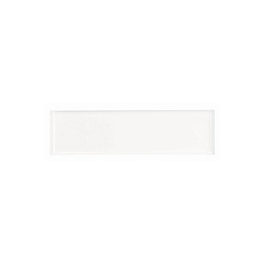 Churchill Alchemy Buffet Melamine White Rectangular Tray 30x14.5cm Pack of 2