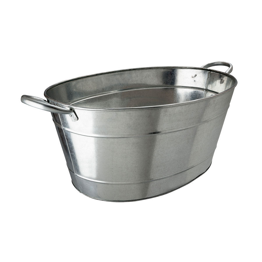 Lockhart Galvanised Steel Beverage Tub 49cm