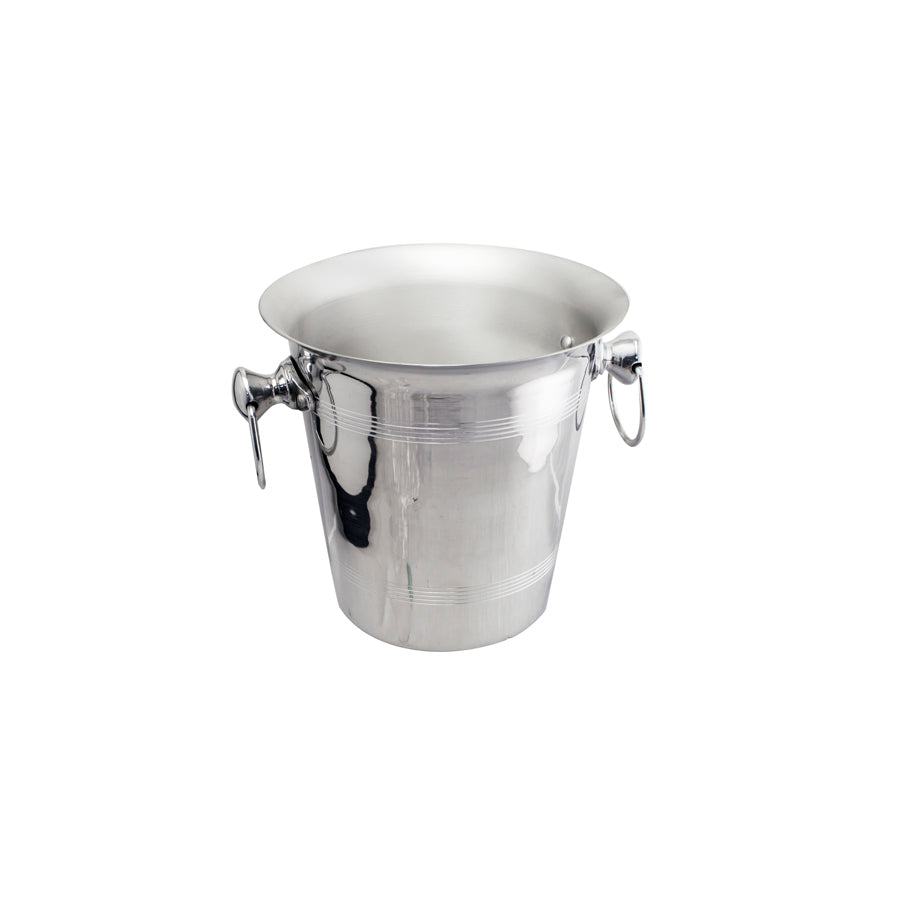 Lockhart Aluminium Silver Champagne Bucket 4ltr