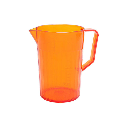 Harfield Polycarbonate Translucent Orange Graduated Jug 750ml