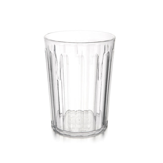 Harfield Polycarbonate Clear Fluted Tumbler 9oz 25cl