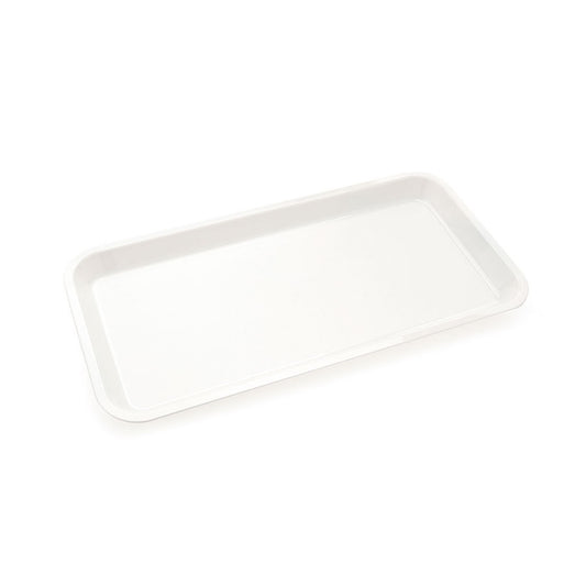 Harfield Polycarbonate White Rectangular Individual Serving Platter 26.7x13.4x1.5cm