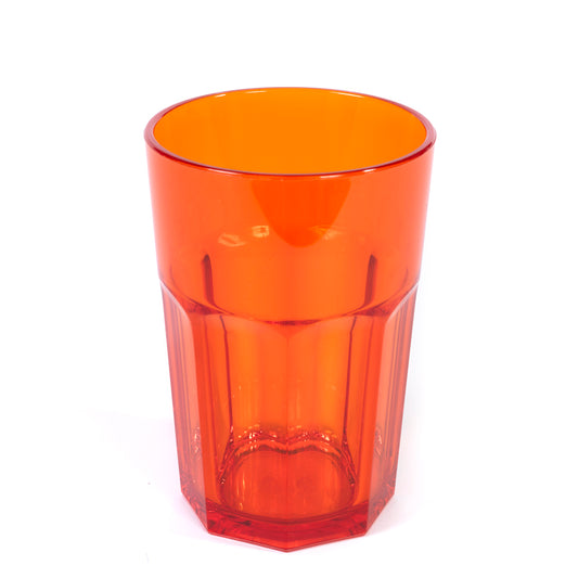 Harfield Copolyester American Style Translucent Orange Tumbler 12oz 34cl