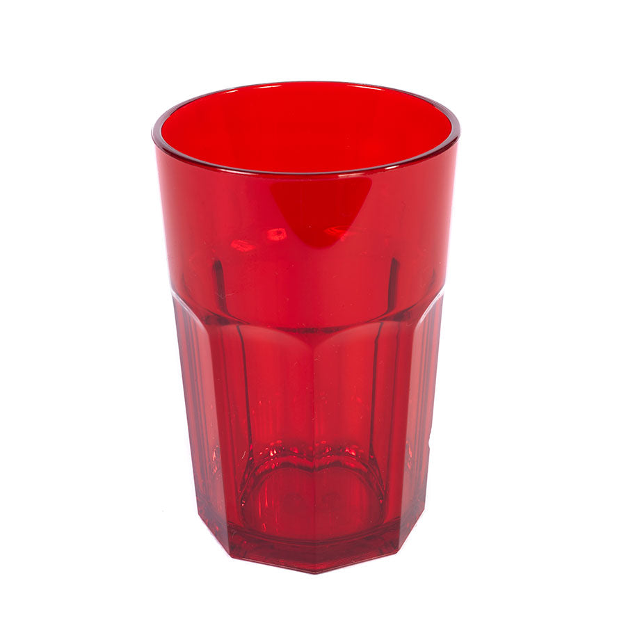 Harfield Copolyester American Style Translucent Red Tumbler 12oz 34cl