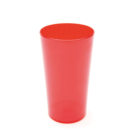 Harfield Polycarbonate Translucent Red TallTumbler 10oz 28cl