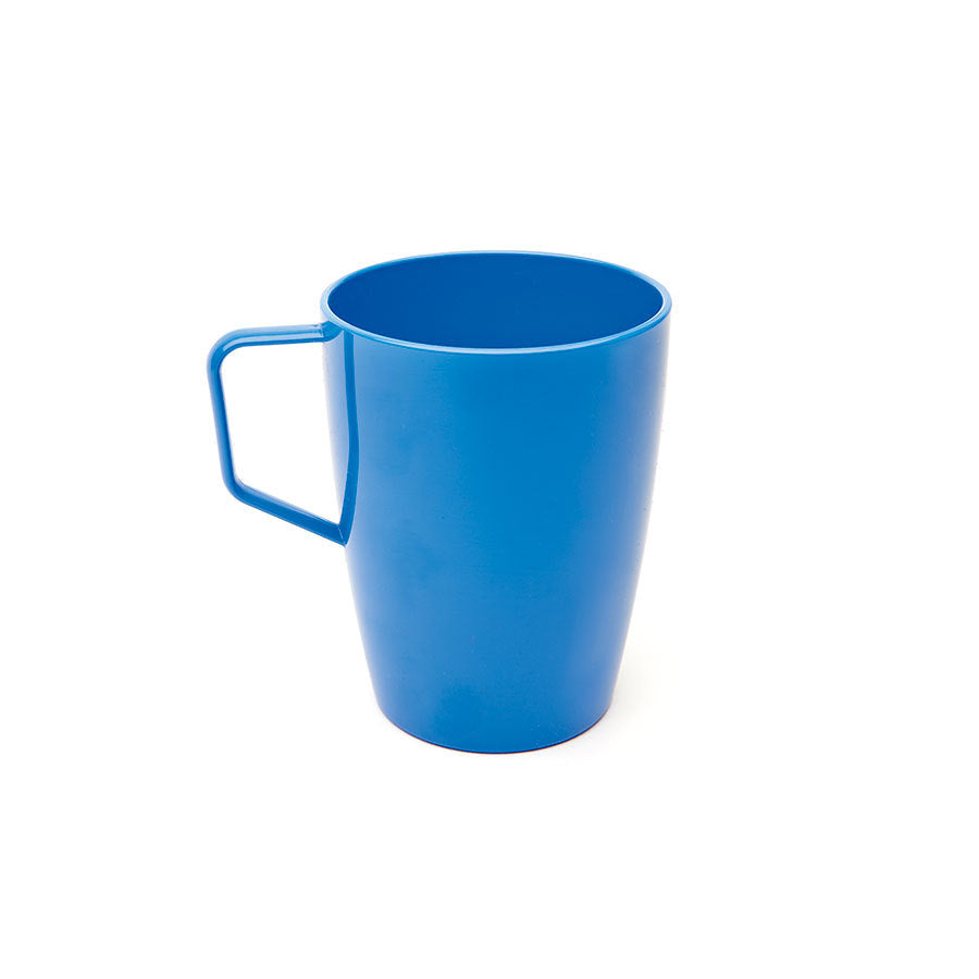 Harfield Polycarbonate Blue Handled Beaker 28cl 10oz