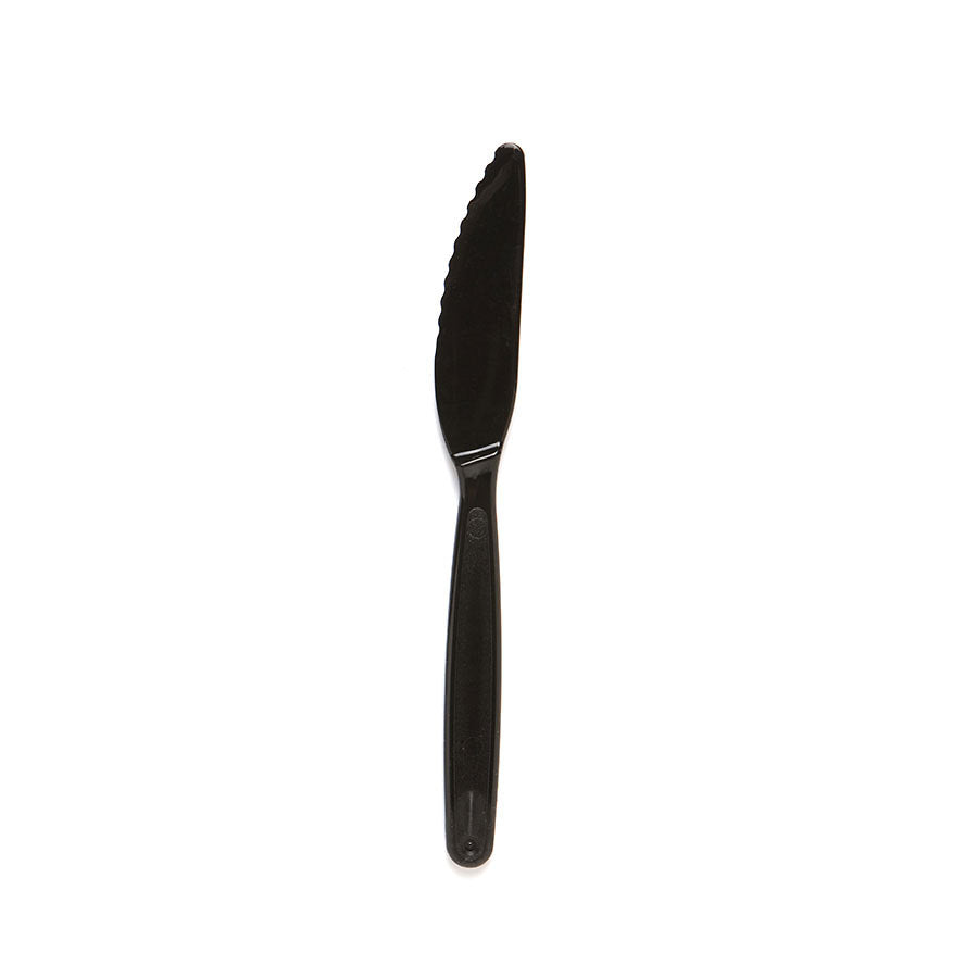 Harfield Polycarbonate Knife Small Black 18cm Pack of 10