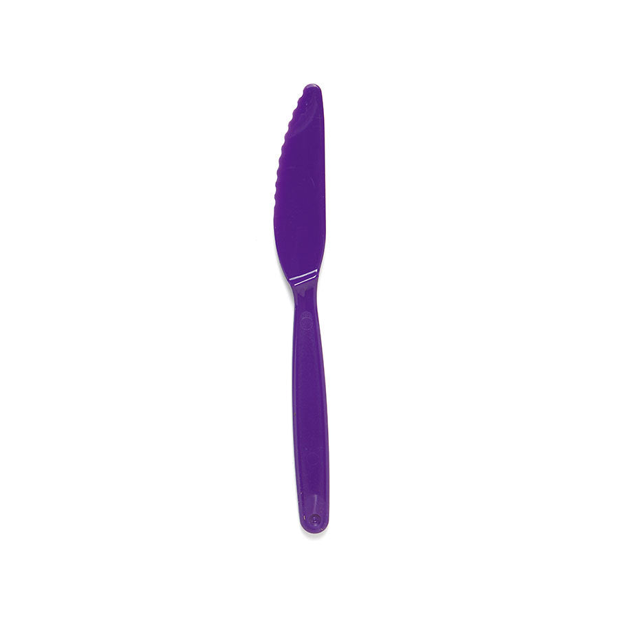 Harfield Polycarbonate Knife Small Purple 18cm Pack of 10