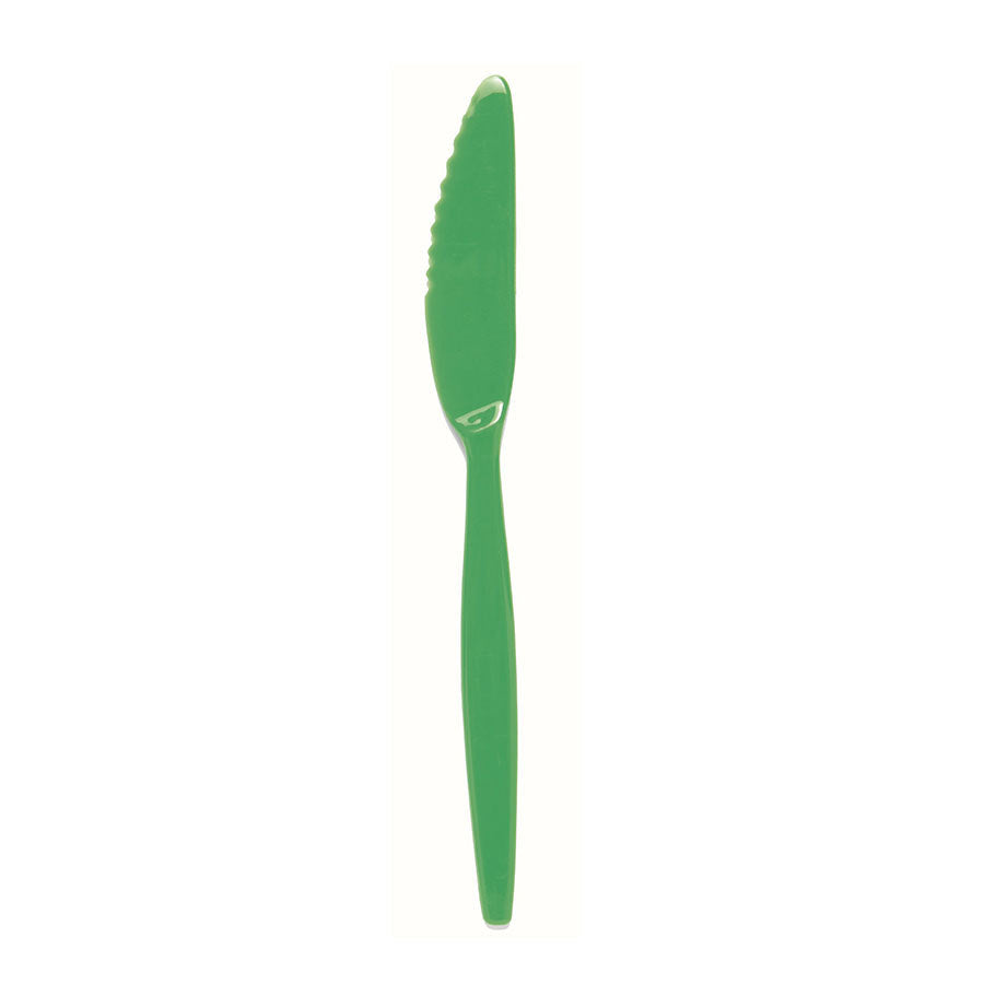 Harfield Polycarbonate Knife Standard Green 22cm Pack of 10