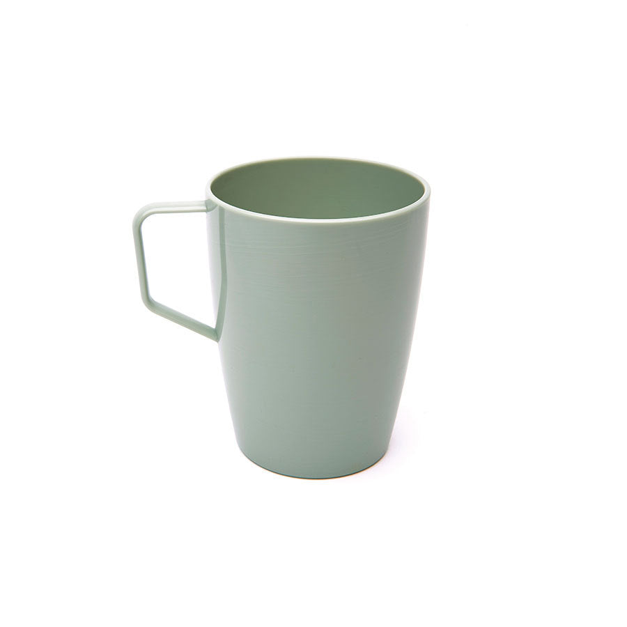 Harfield Antibacterial Polycarbonate Grey Green Mug 28cl 10oz Pack of 6