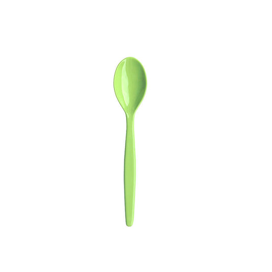 Harfield Polycarbonate TeaSpoons Apple Green 14.5cm Pack of 10