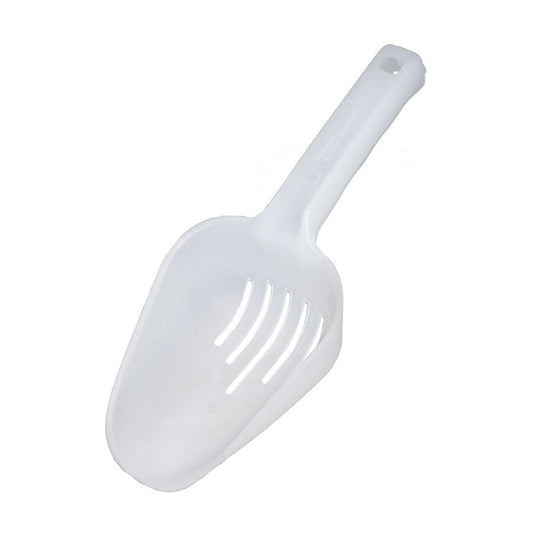 Lockhart Slotted Ice Scoop Plastic Clear 10oz