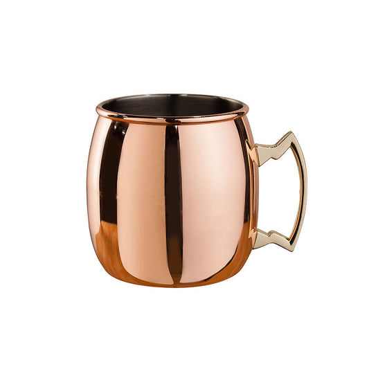 Beaumont Mezclar Copper Plated Curved Mule Mug 500ml