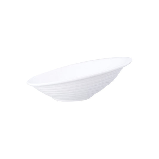 Mirage Dune Melamine Round White Buffet Bowl 23cm 738ml 26oz