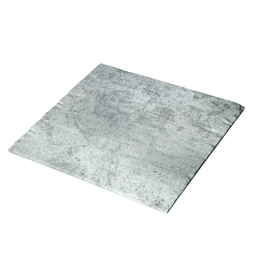 Mirage Strata Melamine Anthracite Square Platter 30cm