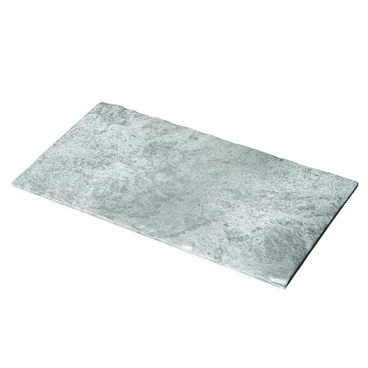 Mirage Strata Melamine Anthracite Rectangular Platter 38x20cm