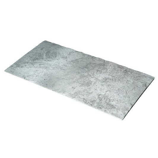 Mirage Strata Melamine Anthracite Rectangular Platter 50x25cm