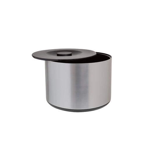 Beaumont Large Brushed Aluminium Effect Ice Bucket 10L