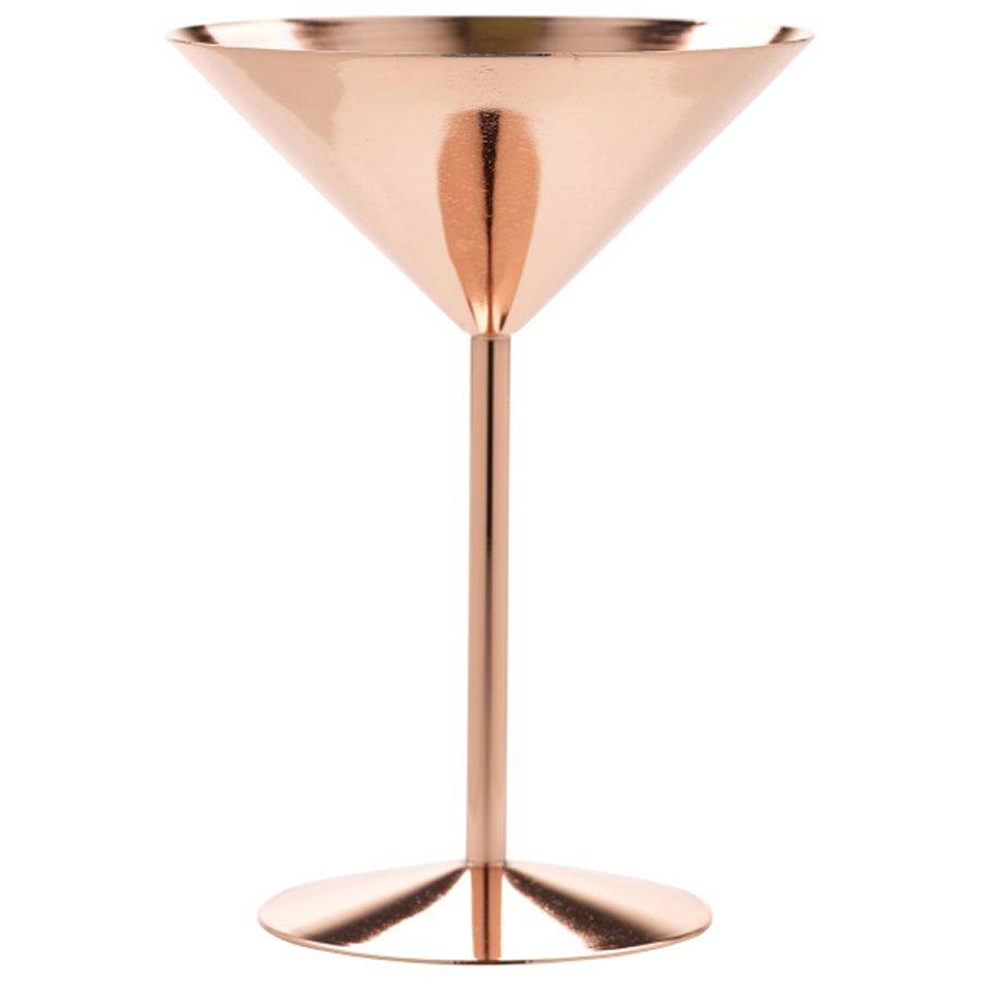 GenWare Copper Martini Glass 8.5oz 24cl