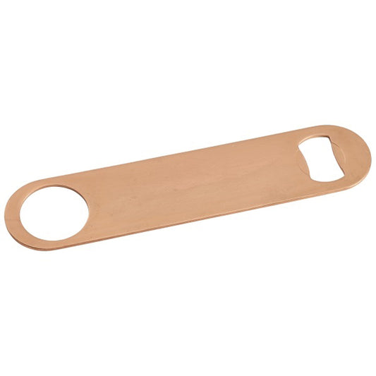 GenWare Copper Bar Blade Flat Bottle Opener 7"