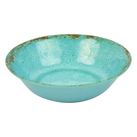 Dalebrook Casablanca Melamine Blue Round Large Salad Bowl 350x70mm 3.5 Litre