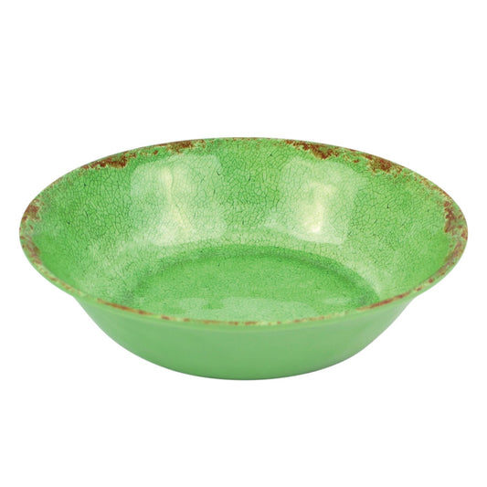 Dalebrook Casablanca Melamine Green Round Large Salad Bowl 350x70mm 3.5 Litre