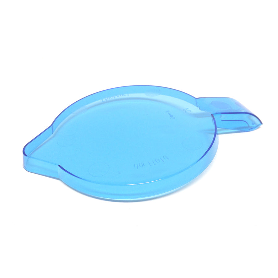 Harfield Copolyester Translucent Blue Graduated Jug Lid Pack of 10