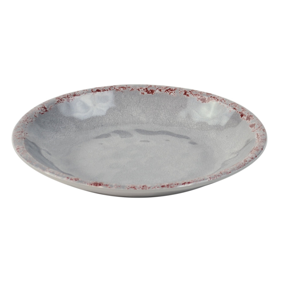 Dalebrook Casablanca Melamine Grey Round Salad Bowl 190x27mm 345ml