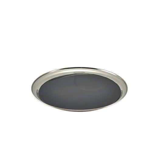 GenWare Non Slip Stainless Steel Round Tray 12"