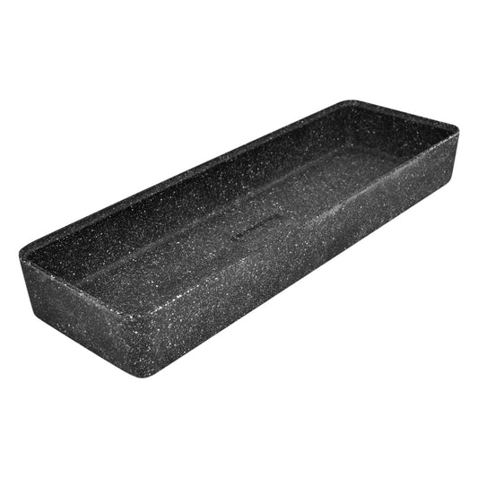 Dalebrook Kata Melamine Black Rectangular Crock 520x175x70mm 4.2 Litre