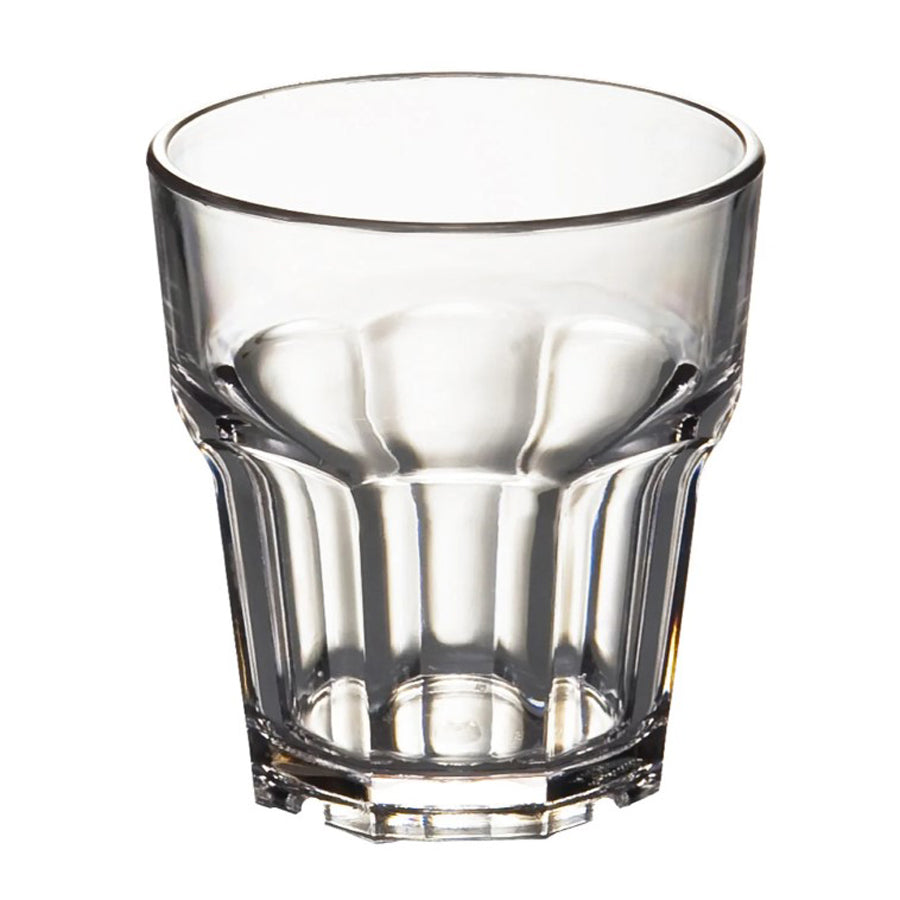 Harfield Clear Polycarbonate Small American Tumbler 250ml