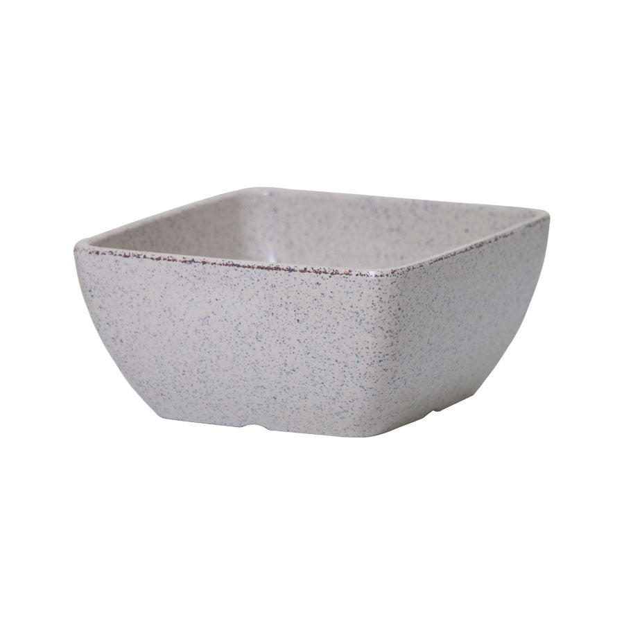 Mirage Piazza Melamine Sand Square Bowl 24.5cm 4 Litre