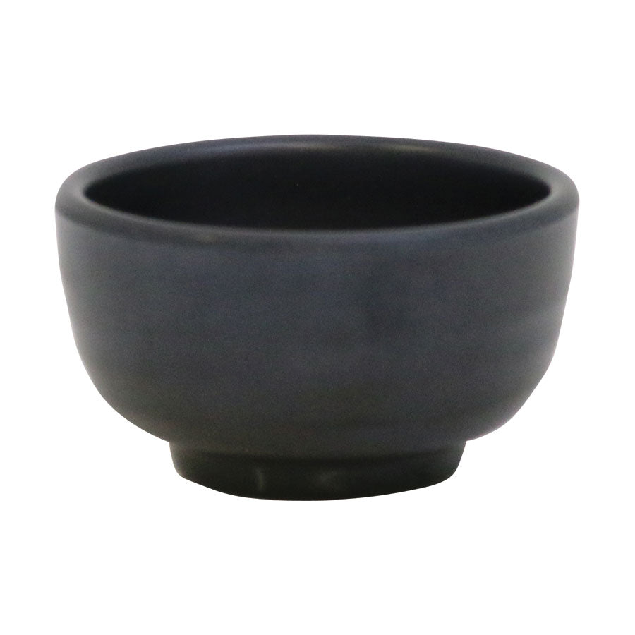 Mirage Piccolo Melamine Black Round Ramekin Bowl 6cm 2oz