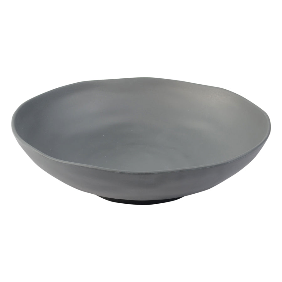 Dalebrook Pigment Melamine Agate Grey Round Bowl 4 Litre